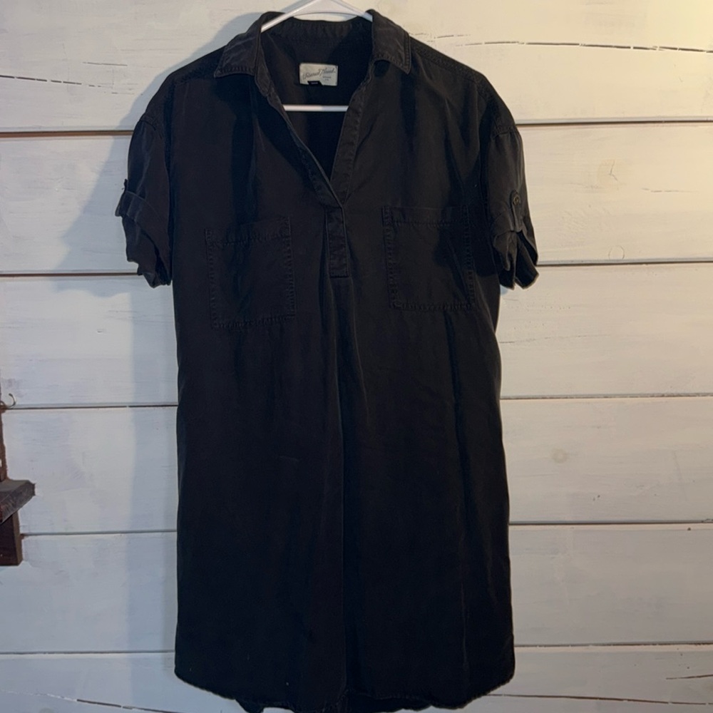 Universal threat shirt dress Two front